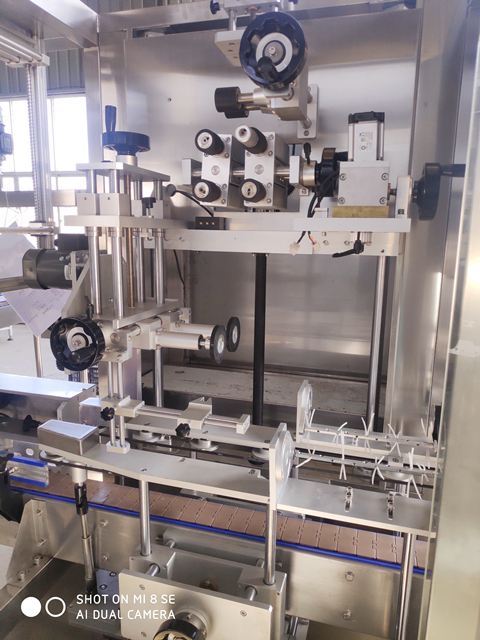 Insert And Steam Shrink Labeling Machine