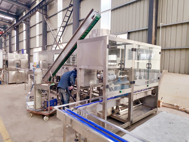 Reused Gallon Bottle Washing Filling And Capping Machine
