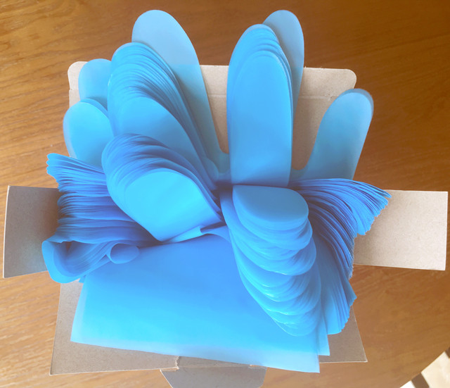 Disposable Blue TPE Gloves